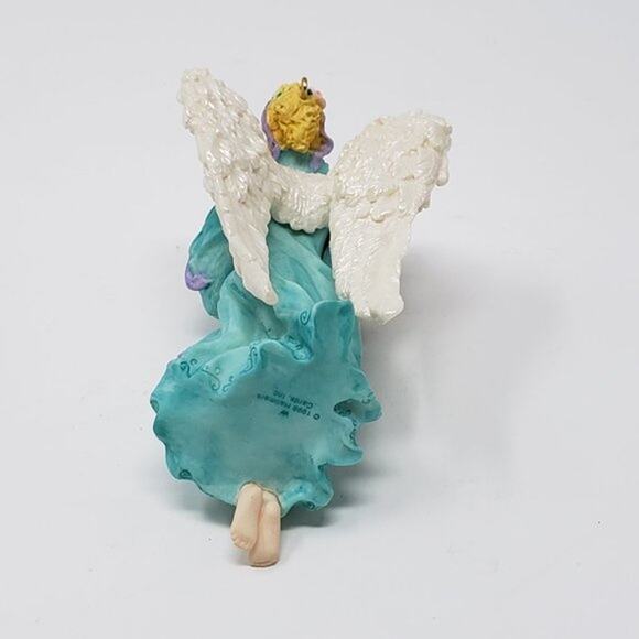 1999 Hallmark Inspirational Angel Spring Handcrafted Keepsake Easter Ornament - Picture 7 of 7